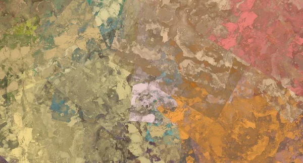 Абстрактная цветная гранж текстура хаотичных мазков кисти для оформления обоев, плакатов, иллюстраций — стоковое фото