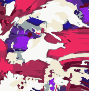 Duvar kağıdı, poster, illüstrasyon tasarımı için kaotik fırça darbelerinin soyut renkli grunge dokusu