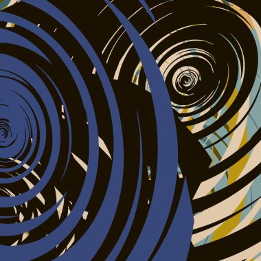 Duvar kağıdı, poster, illüstrasyon tasarımı için kaotik fırça darbelerinin soyut renkli grunge dokusu