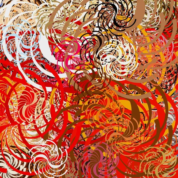 Abstrakte farbige Grunge-Textur chaotischer Pinselstriche für die Gestaltung von Tapeten, Postern, Illustrationen — Stockvektor