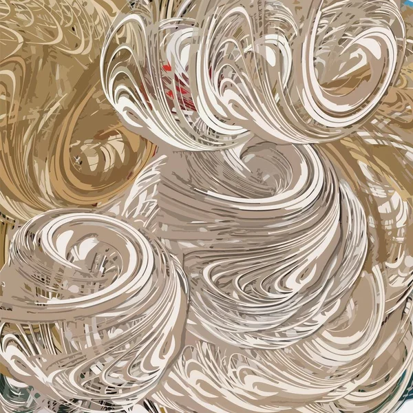 Абстрактный Фон Размыта Текстура Форм Цветных Линий Пятен Краски — стоковый вектор