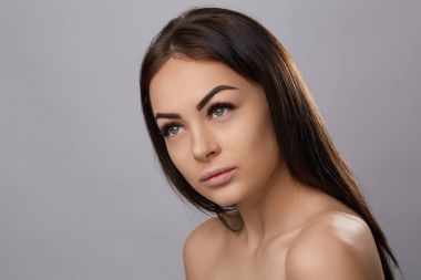 Kirpik uzantıları. Sahte kirpik. 