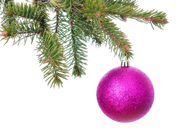 Decoración de Navidad en árbol de Navidad — Foto de Stock