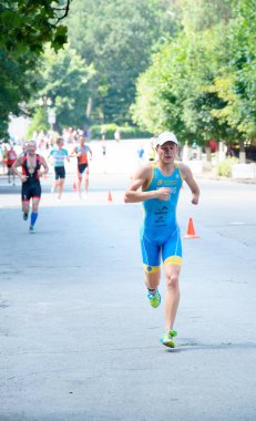 Triatlon Ukrayna ve Bila Tserkva fincan fincan. 24 Temmuz 2016 
