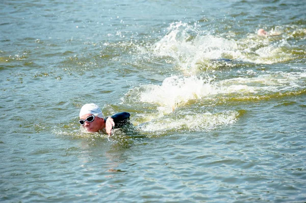 Triatlón Copa de Ucrania y Copa de Bila Tserkva. julio 24, 2016 —  Fotos de Stock