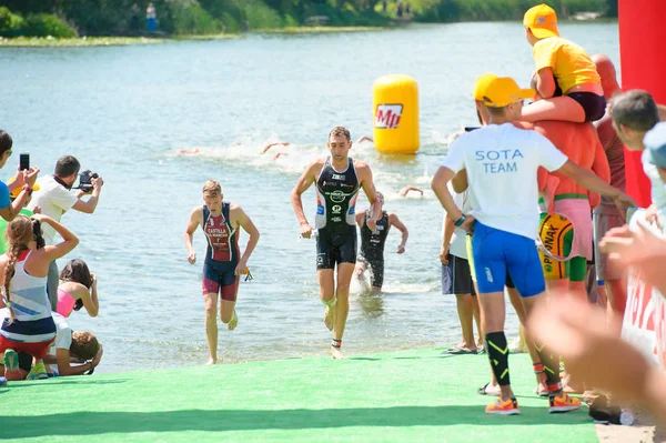 Coppa di Triathlon Ucraina e Coppa di Bila Tserkva. luglio 24, 2016 — Foto Stock