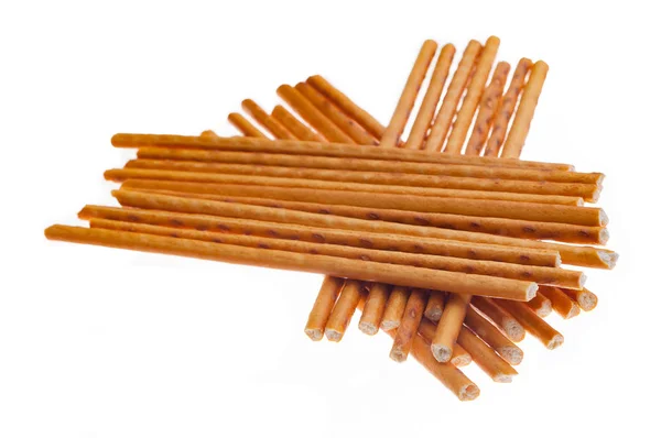 Brood sticks geïsoleerd op witte achtergrond — Stockfoto