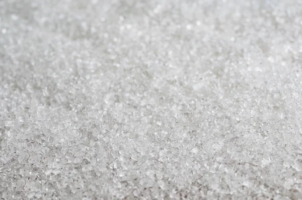 Weiße Zucker Hintergrund Nahaufnahme — Stockfoto