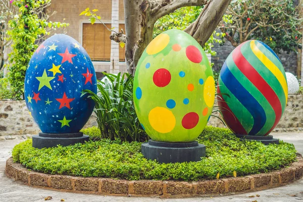 Nha Trang içinde çok renkli yumurta — Stok fotoğraf