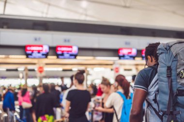 Resim arka plan soyut için bulanık ve illüstrasyon insan havaalanında yazıya olabilir