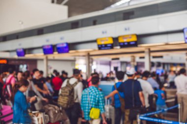 Resim arka plan soyut için bulanık ve illüstrasyon insan havaalanında yazıya olabilir