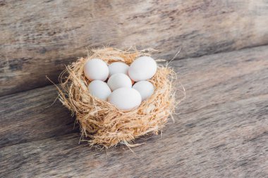 Beyaz yumurta yuvada. Paskalya kavramı