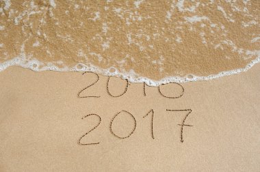 Yeni yıl 2017 kavramdır geliyor