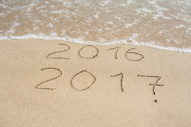 Yeni yıl 2017 kavramdır geliyor