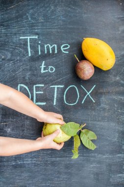 Tebeşir yazıt için zaman Detoks 