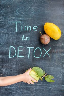 Tebeşir yazıt için zaman Detoks 