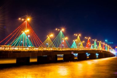 Nha Trang renkli Bridge'de 