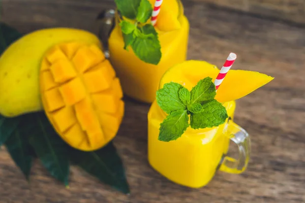 Mango Juicy smoothie — Stock Fotó