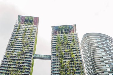 Kuala Lumpur içinde yeşil gökdelenler