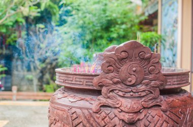 Budist dua sopa Tapınağı içinde