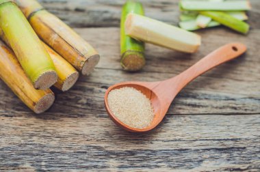 toz kahverengi şeker 