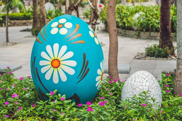 Wielobarwny jaj w Nha Trang — Zdjęcie stockowe