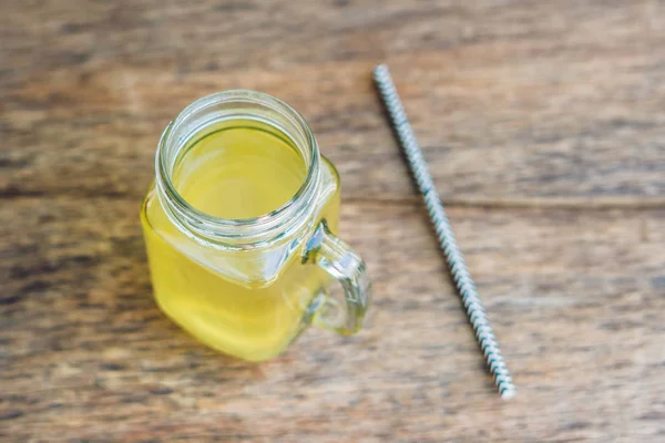 Té de Kombucha crudo fermentado casero — Foto de Stock