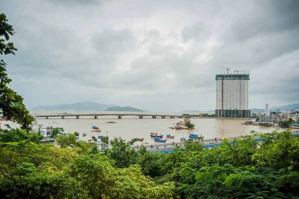 Iew en Nha Trang y la bahía del sur de China — Foto de Stock