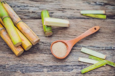 toz kahverengi şeker 