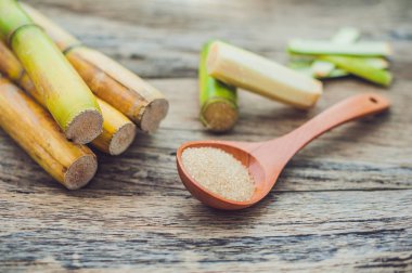 toz kahverengi şeker 