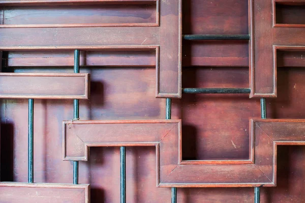 Текстура дерев'яні стіни регіоні буддійського храму — стокове фото