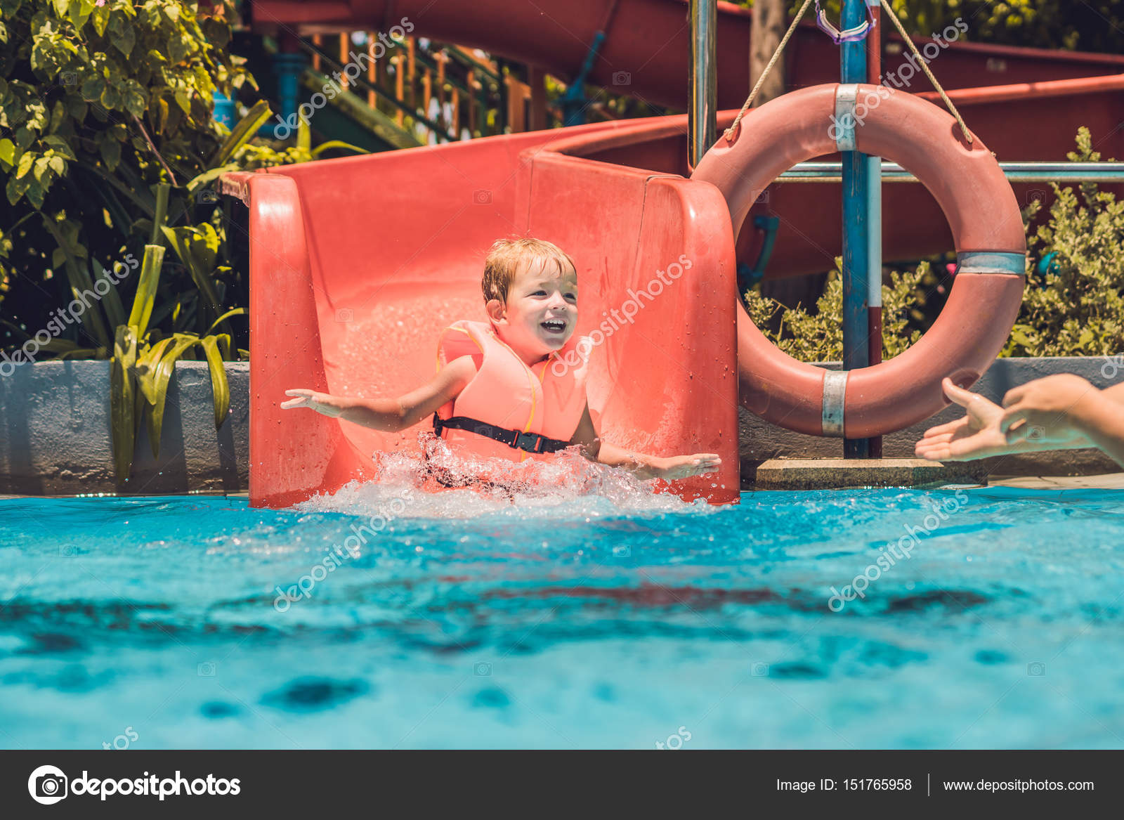 boy slides