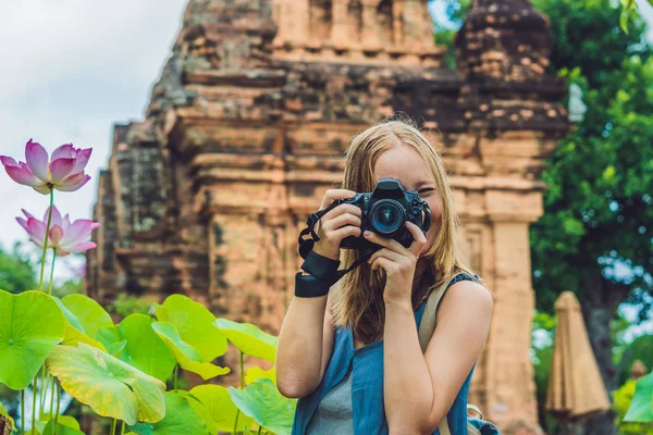 ベトナムの女性観光客 — ストック写真