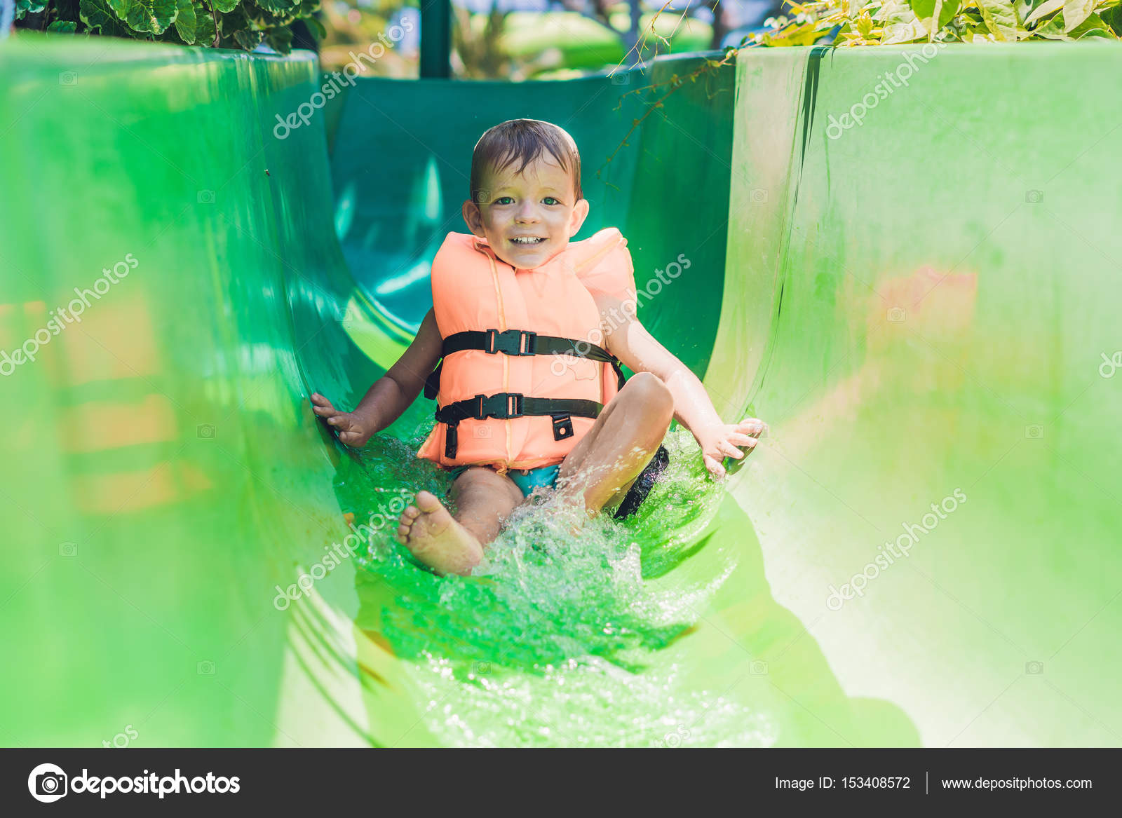 boy slides