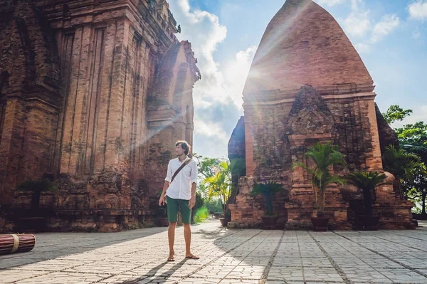 Man turist i Vietnam — Stockfoto