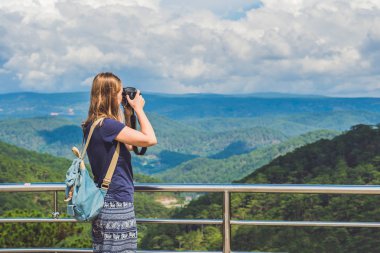 Turizm seyahat fotoğrafçı fotoğraf çekimi