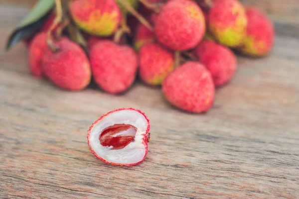 Fresh litchi fruits