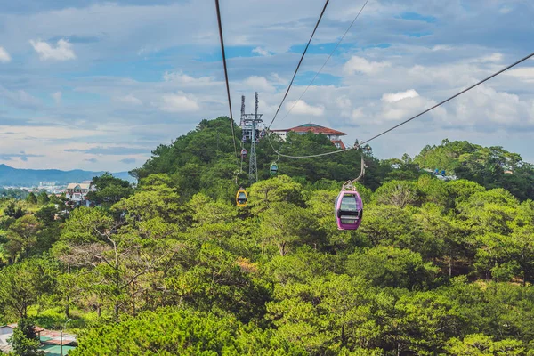 Dalat Cable Car at Robin Hill — Stock Photo, Image