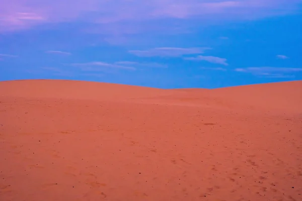 Red Desert in Vietnam at dawn