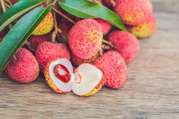 Ovoce čerstvé litchi — Stock fotografie
