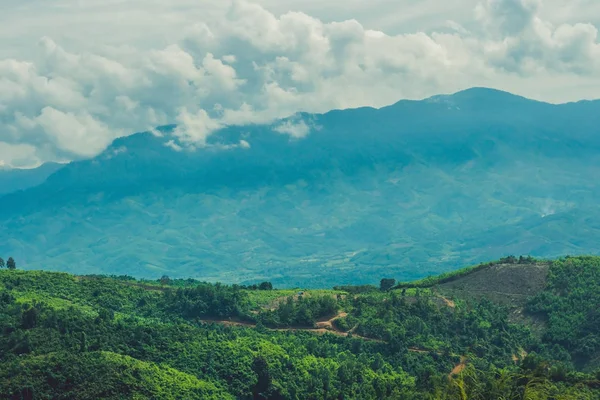 Dalat dağlar, Vietnam, taze atmosphe muhteşem manzara — Stok fotoğraf