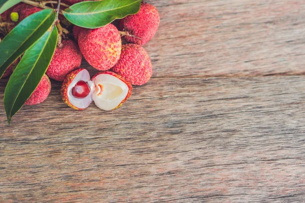 Frutas frescas de litchi — Foto de Stock
