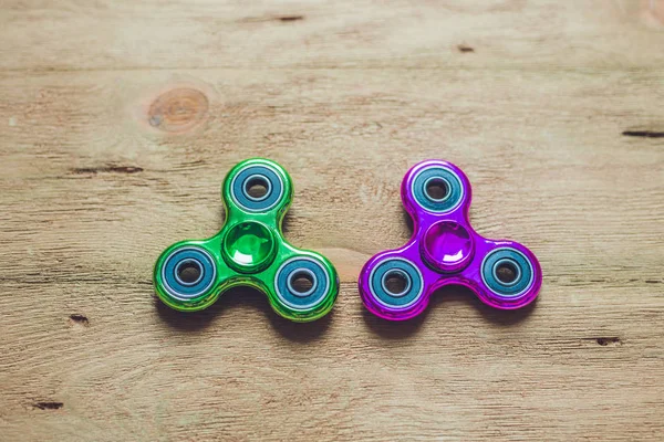 Színes izgul spinners — Stock Fotó