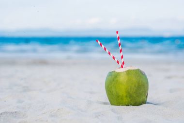 Hindistan cevizi çörek kum ile