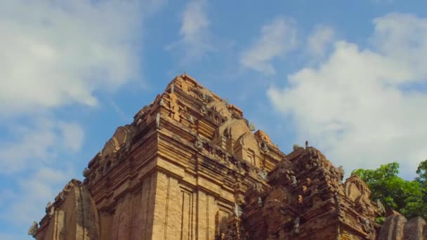 Ponagar tempel. Vietnam. — Stockvideo