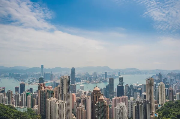 Hongkong Skyline. — Stockfoto