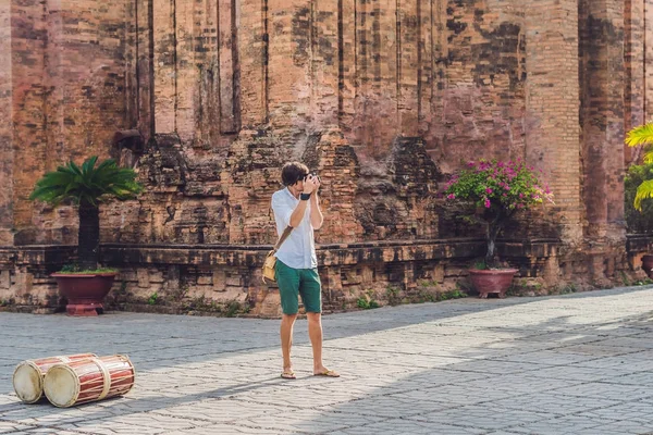 Turystycznych człowieka w Wietnamie. — Zdjęcie stockowe