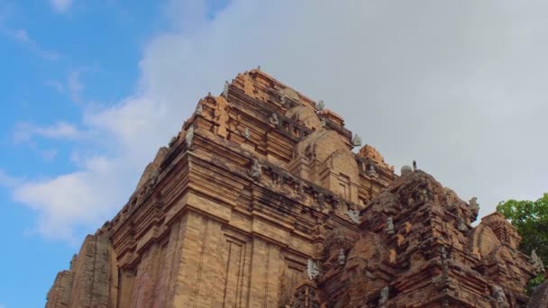 Templo de Ponagar. Vietname . — Vídeo de Stock