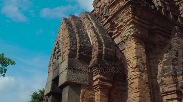 Ponagar Tapınağı. Vietnam. — Stok video