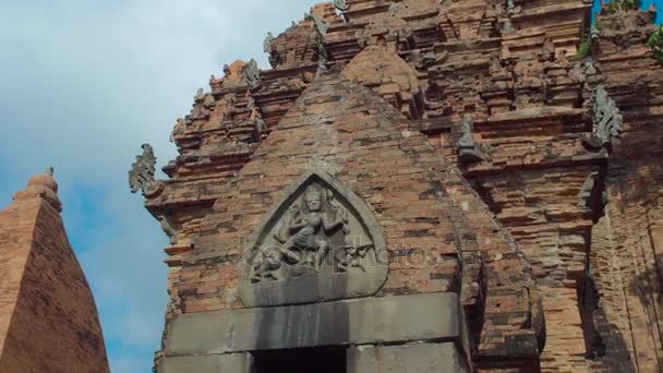 Templo de Ponagar. Vietname . — Vídeo de Stock